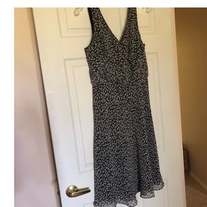 Ann Taylor Floral Silk Dress
